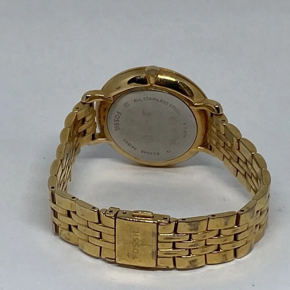 Fossil Jacqueline ES3546 Women's Stainless Steel Analog Dial Quartz Watch OP830